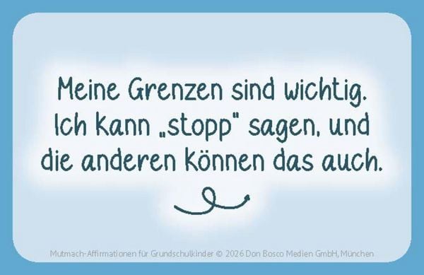Produktbild: Schritt f&uuml;r Schritt! 3 x 30 Mut-mach-Affirmationen f&uuml;r Kinder in der Grundschule