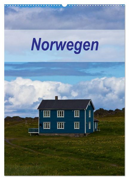 Norwegen (Wandkalender 2026 DIN A2 hoch), CALVENDO Monatskalender