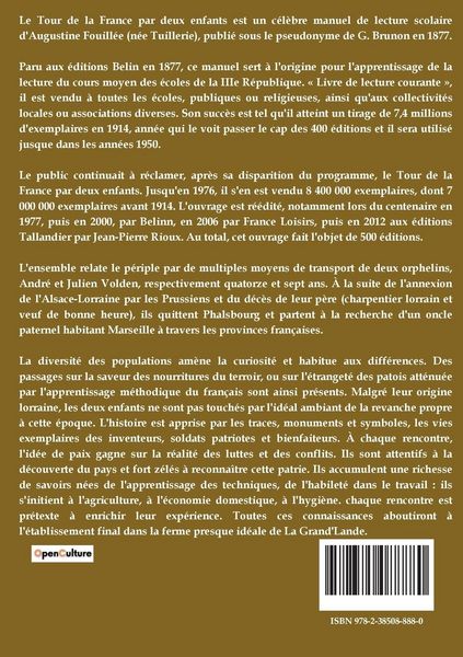Produktbild: Le Tour de la France par deux enfants