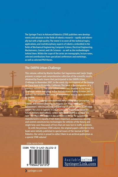 Produktbild: The DARPA Urban Challenge