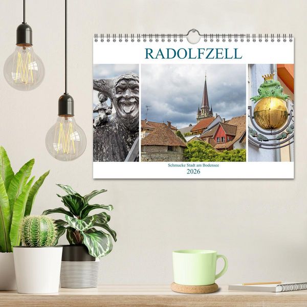 Produktbild: Radolfzell - schmucke Stadt am Bodensee (Wandkalender 2026 DIN A4 quer), CALVENDO Monatskalender