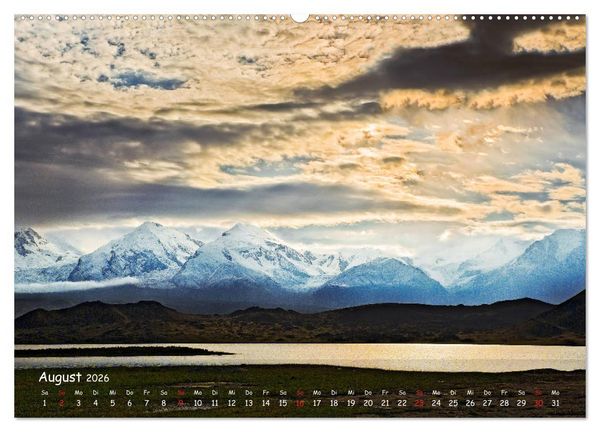 Produktbild: Faszinierende Landschaften entlang der chinesischen Seidenstrasse (hochwertiger Premium Wandkalender 2026 DIN A2 quer), Kunstdruck in Hochglanz