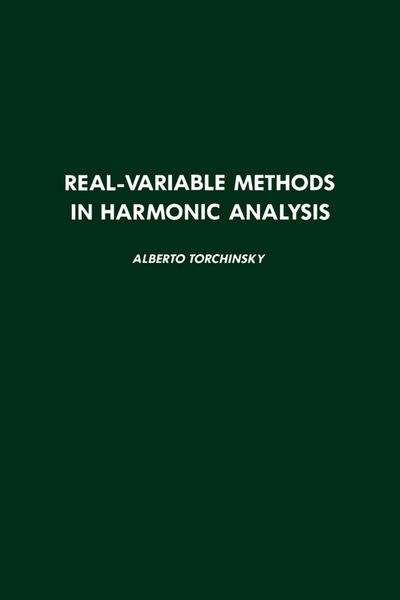 Produktbild: Real-Variable Methods in Harmonic Analysis