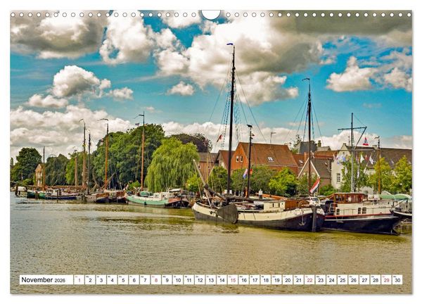 Produktbild: Leer - Perle Ostfrieslands (Wandkalender 2026 DIN A3 quer), CALVENDO Monatskalender