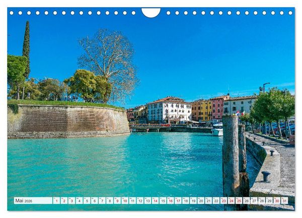 Produktbild: Traumziel am Gardasee. Peschiera del Garda (Wandkalender 2026 DIN A4 quer), CALVENDO Monatskalender