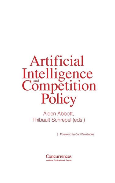 Produktbild: Artificial Intelligence and Competition Policy