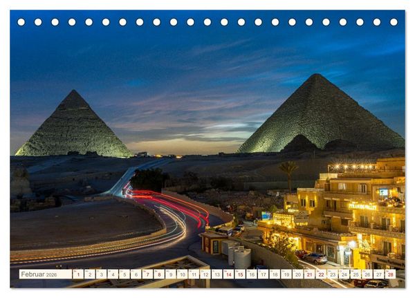 Produktbild: Pharaonisches &Auml;gypten (Tischkalender 2026 DIN A5 quer), CALVENDO Monatskalender