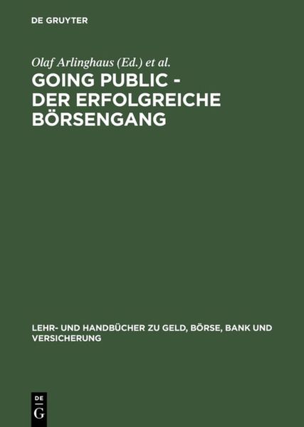 Going Public – Der erfolgreiche Börsengang