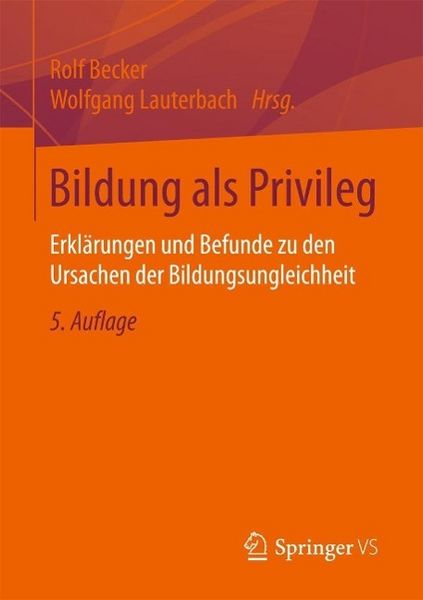 Produktbild: Bildung als Privileg