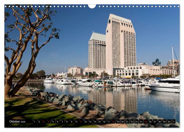 Produktbild: San Diego (Wandkalender 2026 DIN A3 quer), CALVENDO Monatskalender