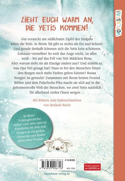 Produktbild: Die Yetis sind los! - Verflixt und zugeschneit (Band 1)