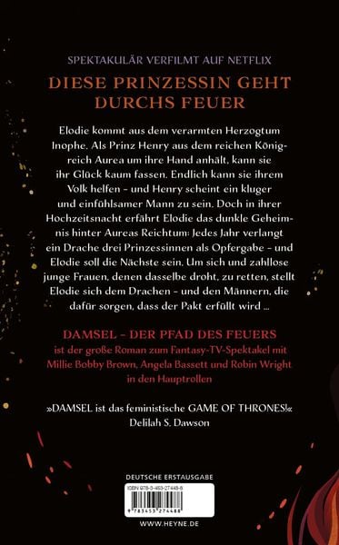 Produktbild: Damsel &ndash; Der Pfad des Feuers