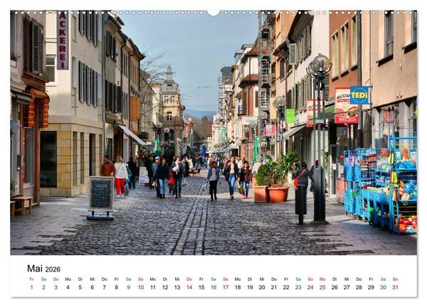 Produktbild: Landau in der Pfalz - Ansichtssache (hochwertiger Premium Wandkalender 2026 DIN A2 quer), Kunstdruck in Hochglanz