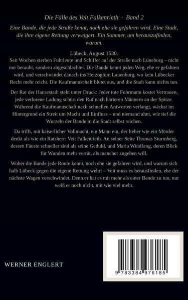 Produktbild: Der Verr&auml;ter von L&uuml;beck - Die F&auml;lle des Veit Falkenrieth - Band 2