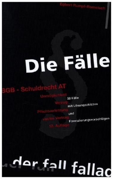 Produktbild: Die F&auml;lle BGB - Schuldrecht AT