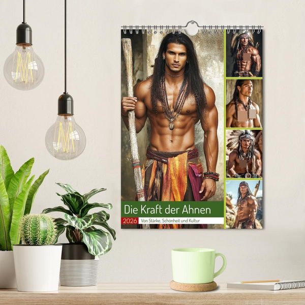 Produktbild: Die Kraft der Ahnen (Wandkalender 2026 DIN A4 hoch), CALVENDO Monatskalender