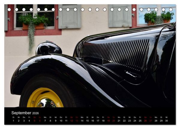 Produktbild: Citro&euml;n 11CV Traction Avant (Tischkalender 2026 DIN A5 quer), CALVENDO Monatskalender