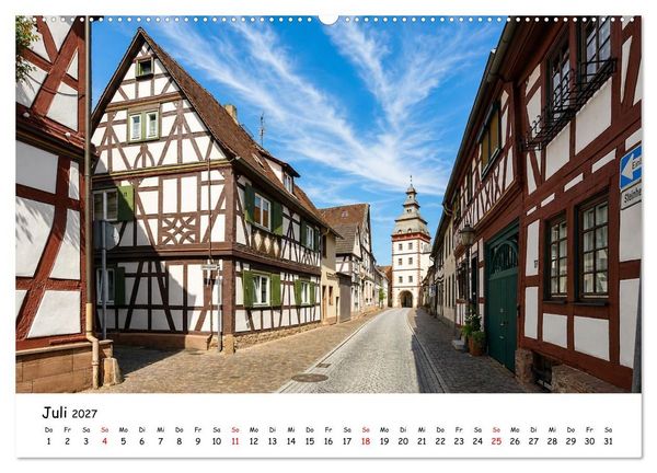 Produktbild: Seligenstadt am Main (Wandkalender 2027 DIN A2 quer), CALVENDO Monatskalender