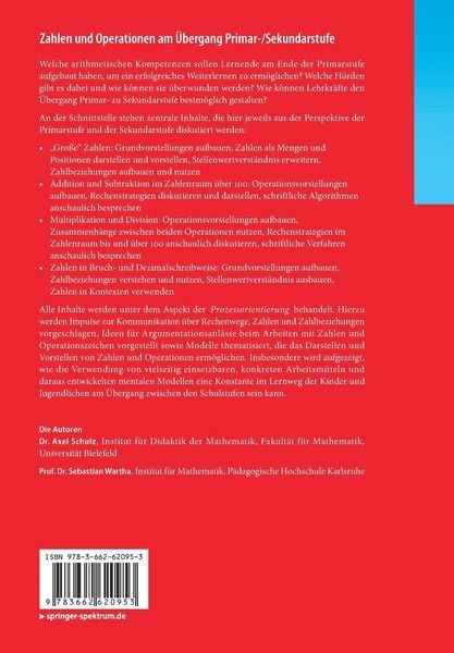 Produktbild: Zahlen und Operationen am &Uuml;bergang Primar-/Sekundarstufe
