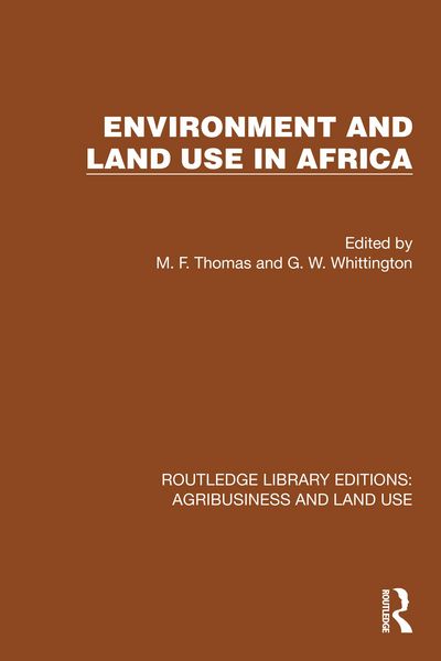 Produktbild: Environment and Land Use in Africa