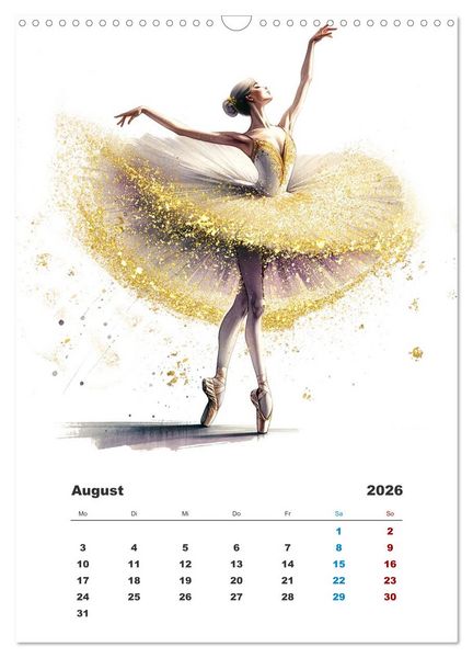 Produktbild: Tanz aus der Stille (Wandkalender 2026 DIN A3 hoch), CALVENDO Monatskalender