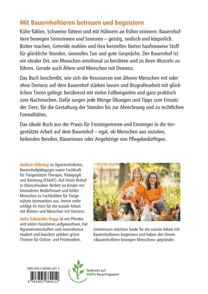 Produktbild: Bauernhoftiere bewegen Seniorinnen und Senioren