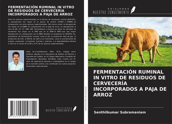 Produktbild: Fermentaci&oacute;n Ruminal in Vitro De Residuos De Cervecer&iacute;a Incorporados a Paja De Arroz