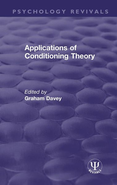 Produktbild: Applications of Conditioning Theory