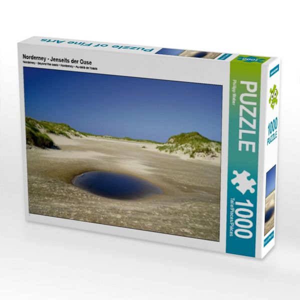 Produktbild: CALVENDO Puzzle Norderney - Jenseits der Oase | 1000 Teile Lege-Gr&ouml;&szlig;e 64x48cm Foto-Puzzle f&uuml;r gl&uuml;ckliche Stunden