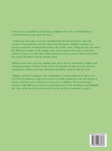 Produktbild: Zalipher and the Vanishing Color of Karalasia