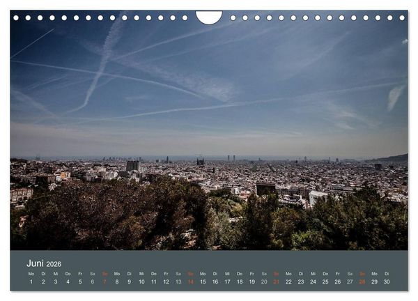Produktbild: Barcelona - Faszinierende Architektur (Wandkalender 2026 DIN A4 quer), CALVENDO Monatskalender