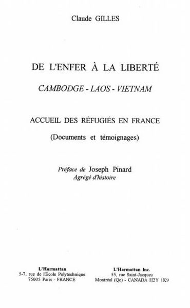 Produktbild: Enfer (de L') a La Liberte