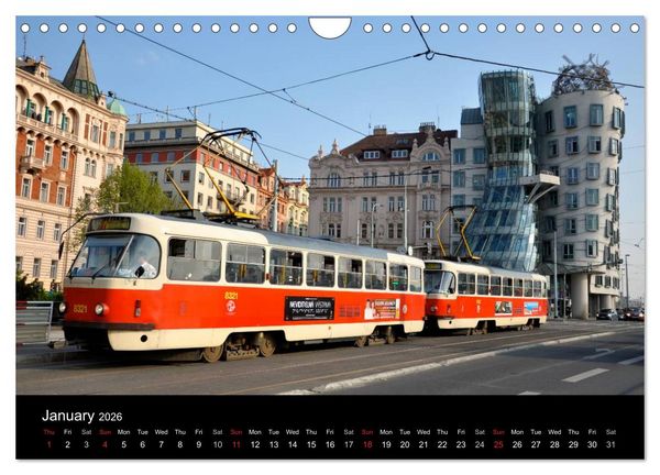 Produktbild: Prague in my heart (Wall Calendar 2026 DIN A4 landscape), CALVENDO 12 Month Wall Calendar