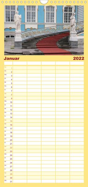 Produktbild: Familienplaner Sankt Petersburg (Wandkalender 2022 , 21 cm x 45 cm, hoch)