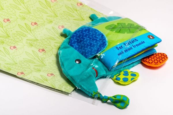 Produktbild: Mein Kuschel-Knisterbuch &ndash; Der Elefant und seine Freunde -