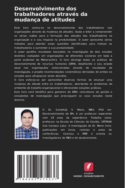Produktbild: Desenvolvimento dos trabalhadores atrav&eacute;s da mudan&ccedil;a de atitudes