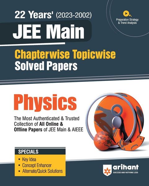 Produktbild: 22 Years Chapterwise Topicwise (2023-2002) JEE Main Solved Papers Physics