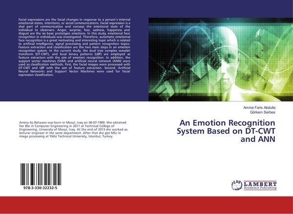 Produktbild: An Emotion Recognition System Based on DT-CWT and ANN