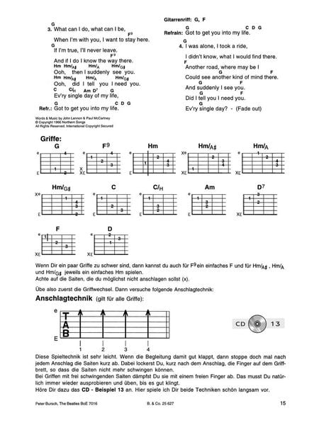Produktbild: Beatles f&uuml;r Gitarre - Band 2