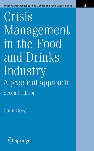 Produktbild: Crisis Management in the Food and Drinks Industry: A Practical Approach