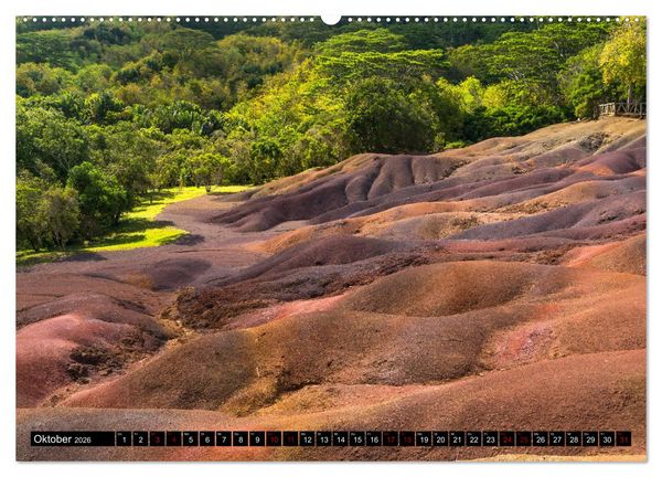 Produktbild: Trauminsel Mauritius (hochwertiger Premium Wandkalender 2026 DIN A2 quer), Kunstdruck in Hochglanz