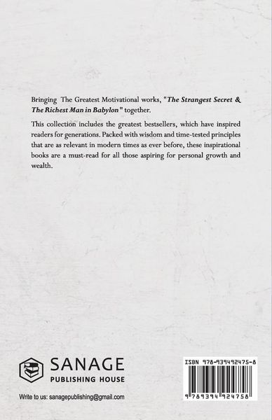 Produktbild: The Strangest Secret and The Richest Man in Babylon