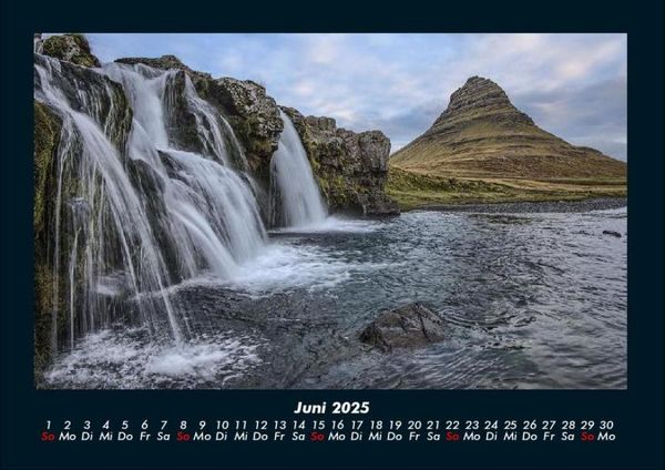 Produktbild: Wasserf&auml;lle 2025 Fotokalender DIN A4