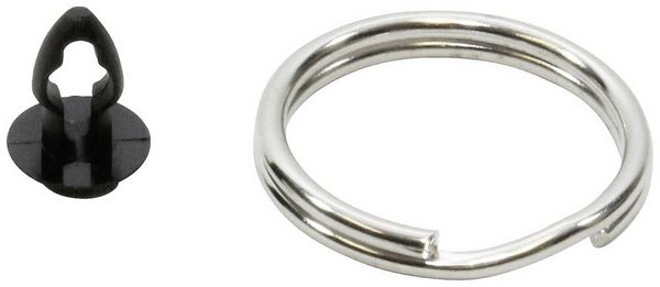 Produktbild: Hammond Electronics 1427KR Schl&uuml;sselring Stahl Chrom (&Oslash;) 25mm 1St.