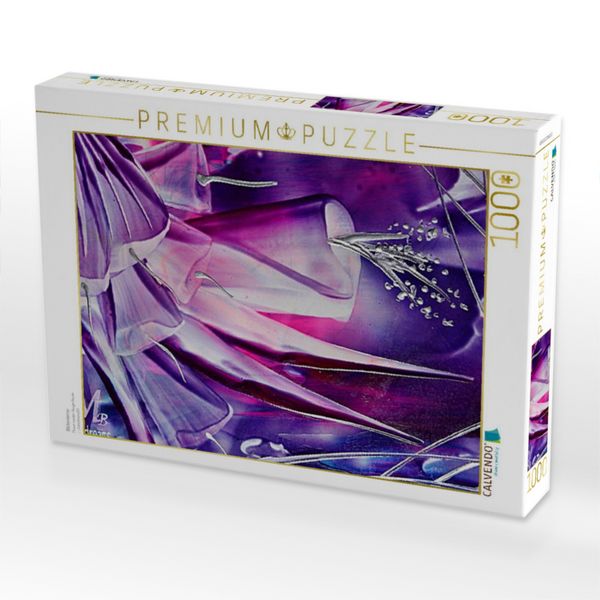 Produktbild: CALVENDO Puzzle Bl&uuml;tenkerze | 1000 Teile Lege-Gr&ouml;&szlig;e 64x48cm Foto-Puzzle f&uuml;r gl&uuml;ckliche Stunden