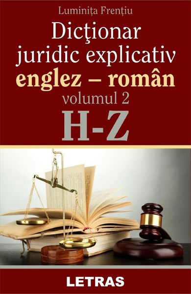 Produktbild: Dictionar Juridic Explicativ Englez-Roman Vol.2