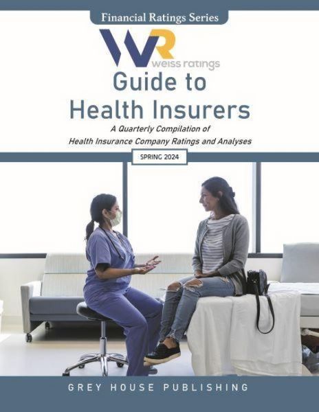 Produktbild: Weiss Ratings Guide to Health Insurers, Spring 2024