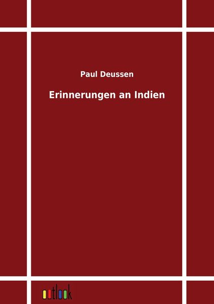 Produktbild: Erinnerungen an Indien