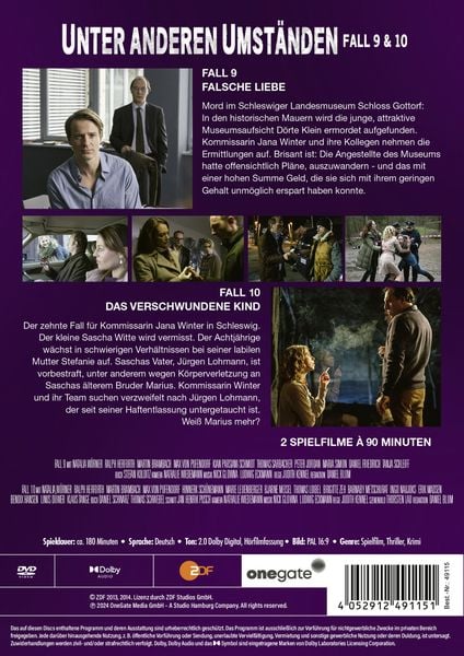 Produktbild: Unter anderen Umst&auml;nden - Fall 9 & 10 [2 DVDs]