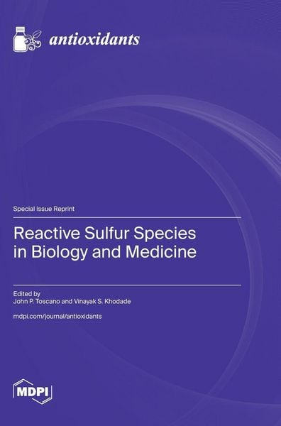 Produktbild: Reactive Sulfur Species in Biology and Medicine